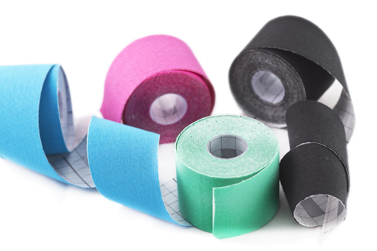 Variety Of Therapeutic Self Adhesive Tapes, Taping Kinesiologico